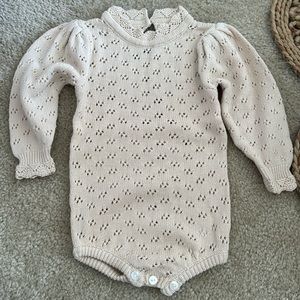 Knit romper